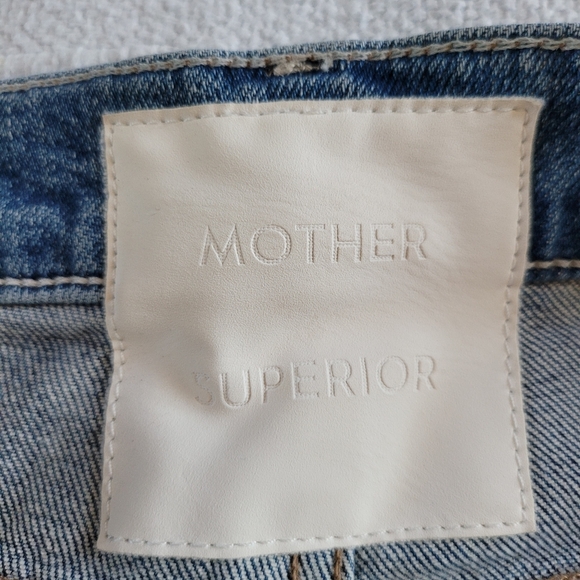MOTHER Jean's Emboidered Patches Size 27 - Picture 11 of 12